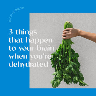 3 things that happen to your brain when you're dehydrated.