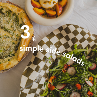 3 Simple Side Salads