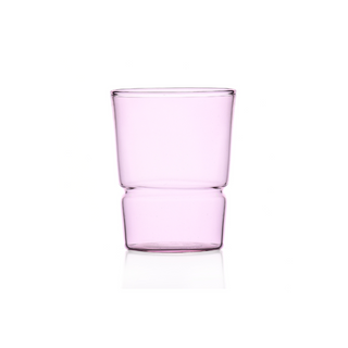 Pink Glass Tumbler